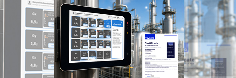 IconTrust® HMI has received TÜV NORD certification for functional safety in accordance with IEC 61508 (2)